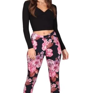 Printed Denim Stetchable Cotton Jeggings
